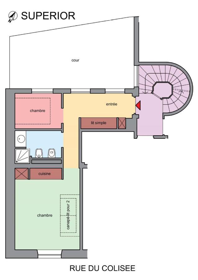 Multiresidence L'Elysee Париж Екстериор снимка